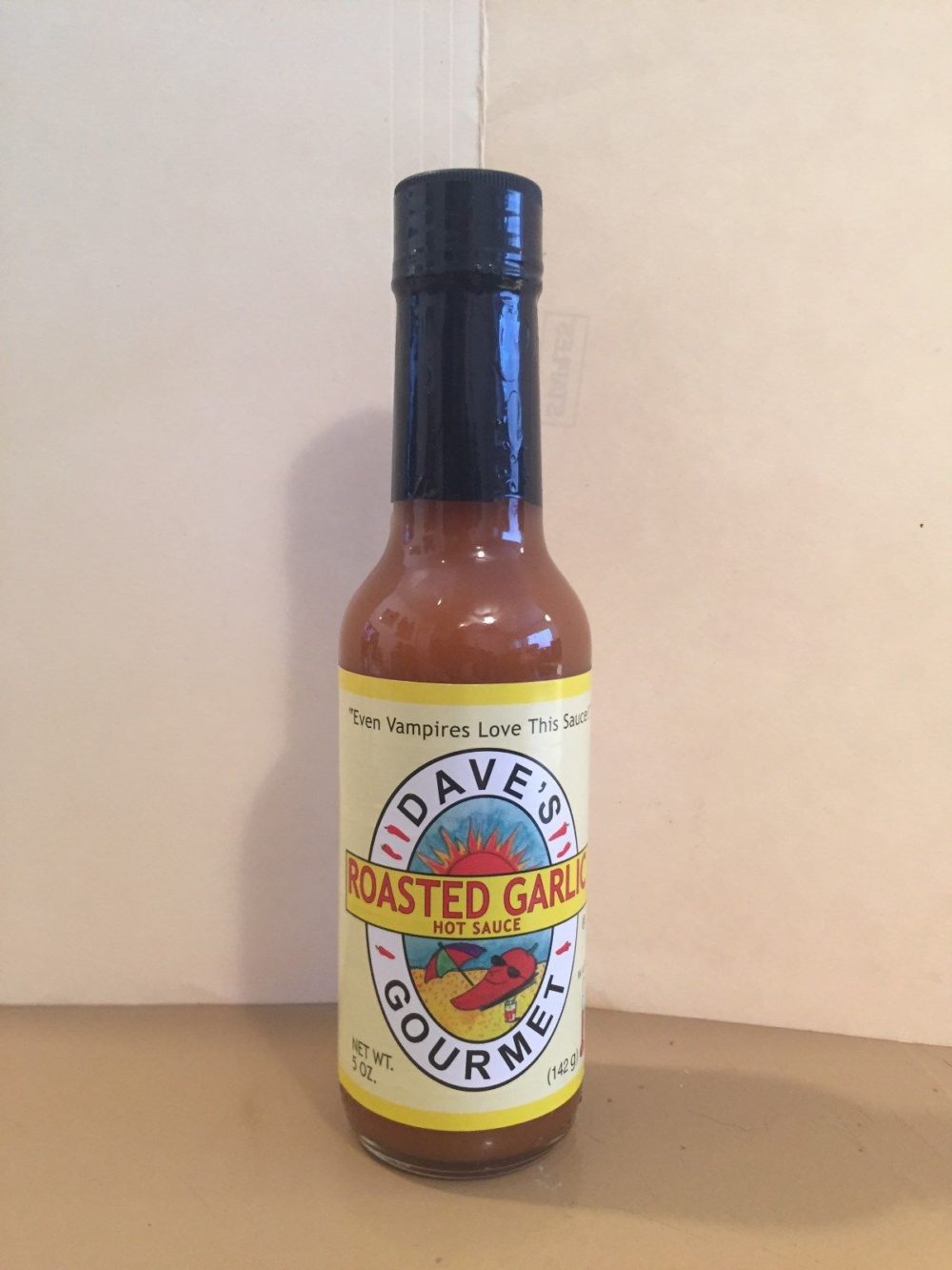 DAVE’S GOURMET ROASTED GARLIC HOT SAUCE 5oz Scorched Lizard Sauces