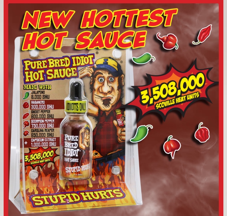 Pure Bred Idiot - Hot Sauce Roulette Game - 12-0.75...