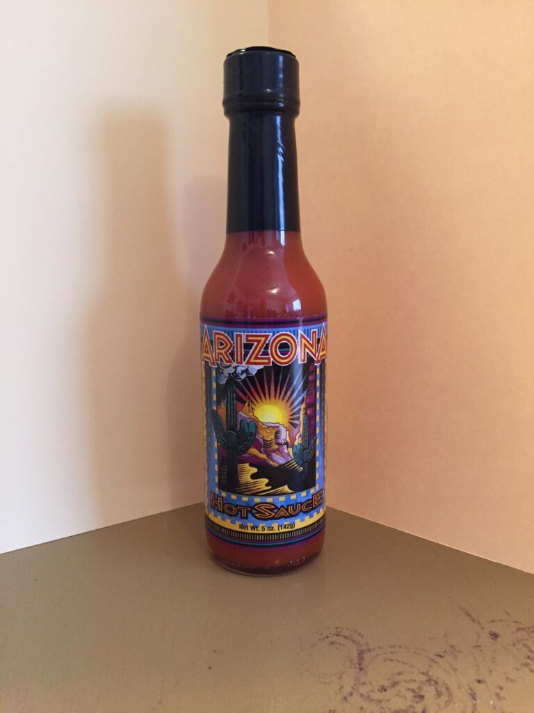 ARIZONA LABEL HOT SAUCE 5OZ Scorched Lizard Sauces
