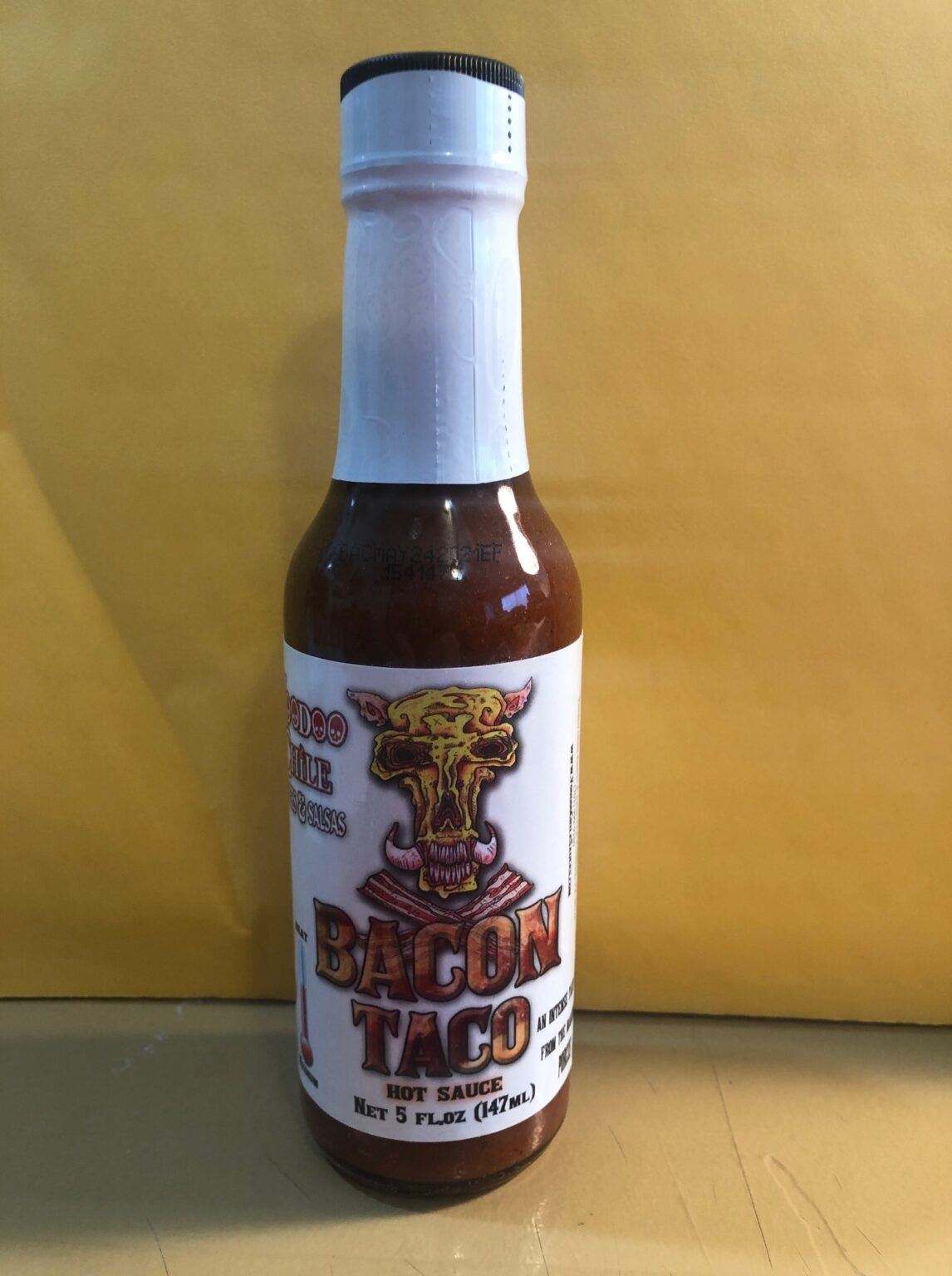 VOODOO CHILE BACON TACO HOT SAUCE 5OZ Scorched Lizard Sauces
