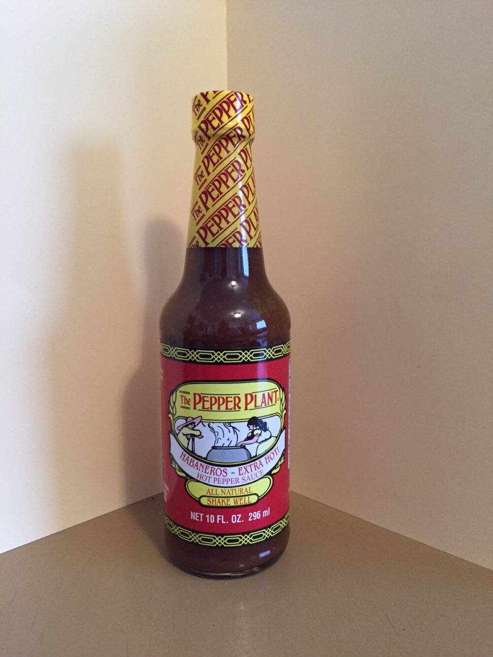 THE PEPPER PLANT HABANEROS EXTRA HOT PEPPER SAUCE 10oz Scorched